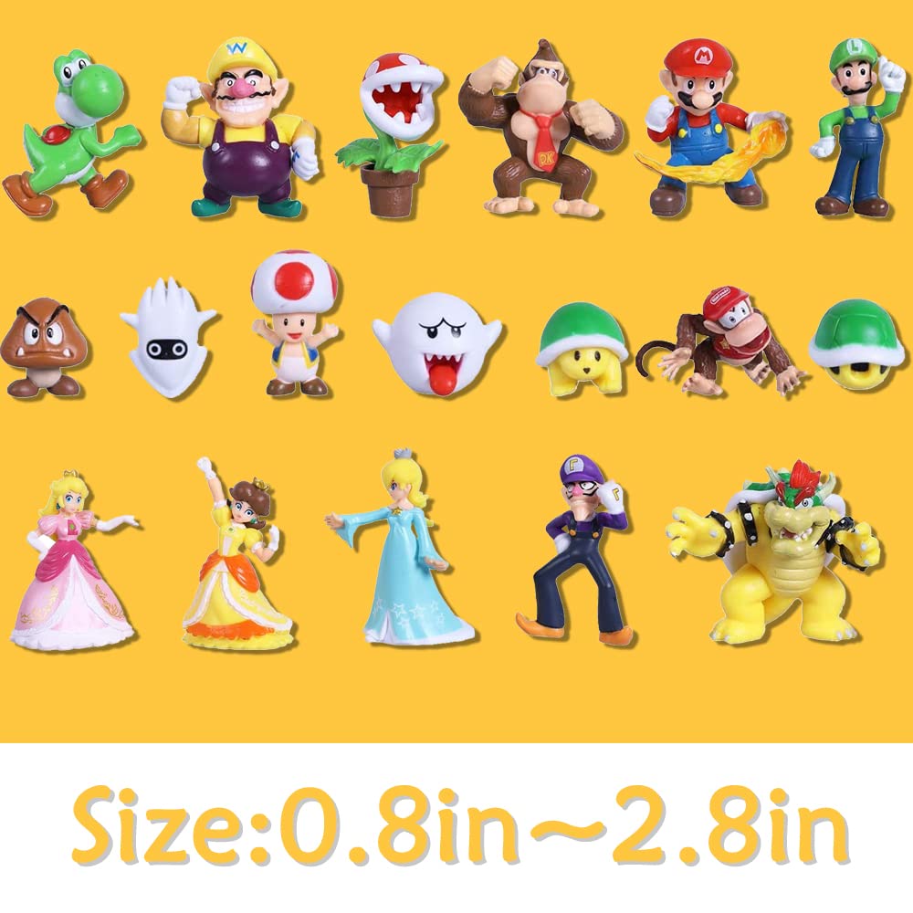 Amazon.co.jp: フィギュアセット スーパーマリオ アクションフィギュア